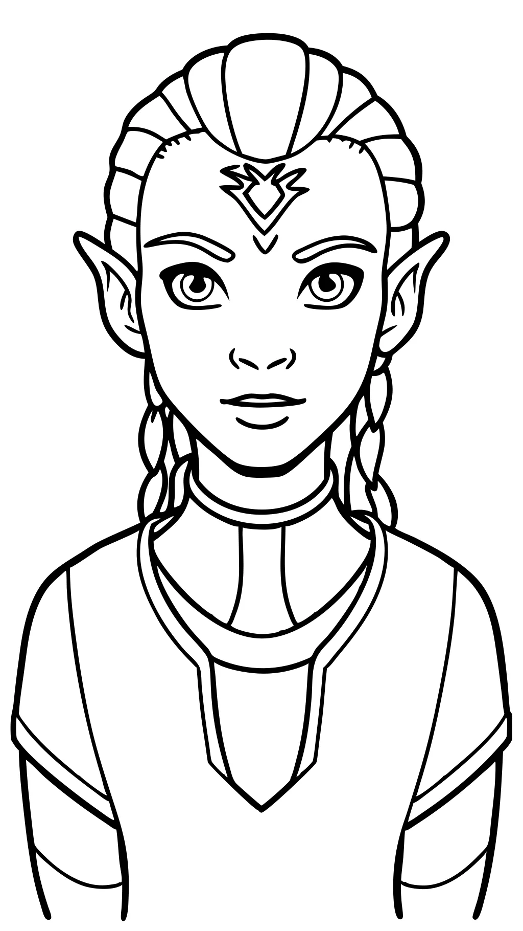 avatar coloring pages